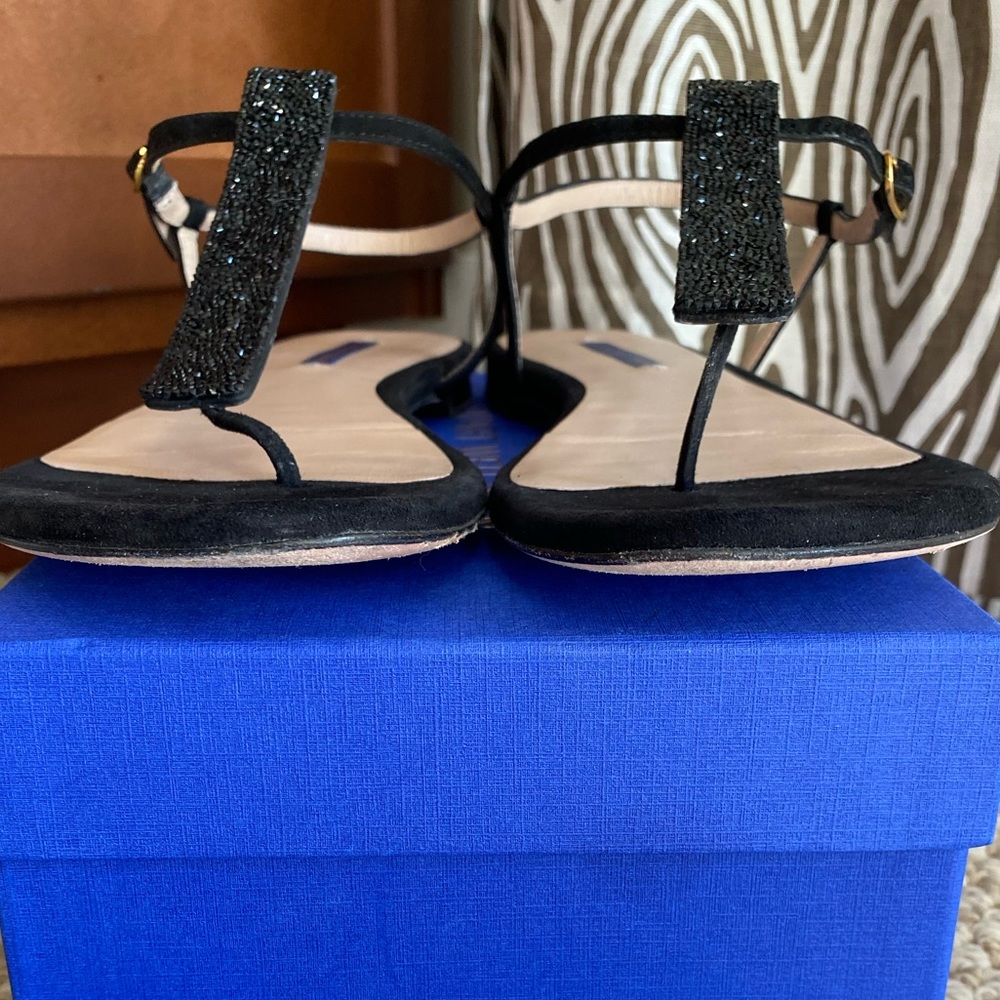 Authentic Stuart Weitzman Splender Crystal Sandal - image 6